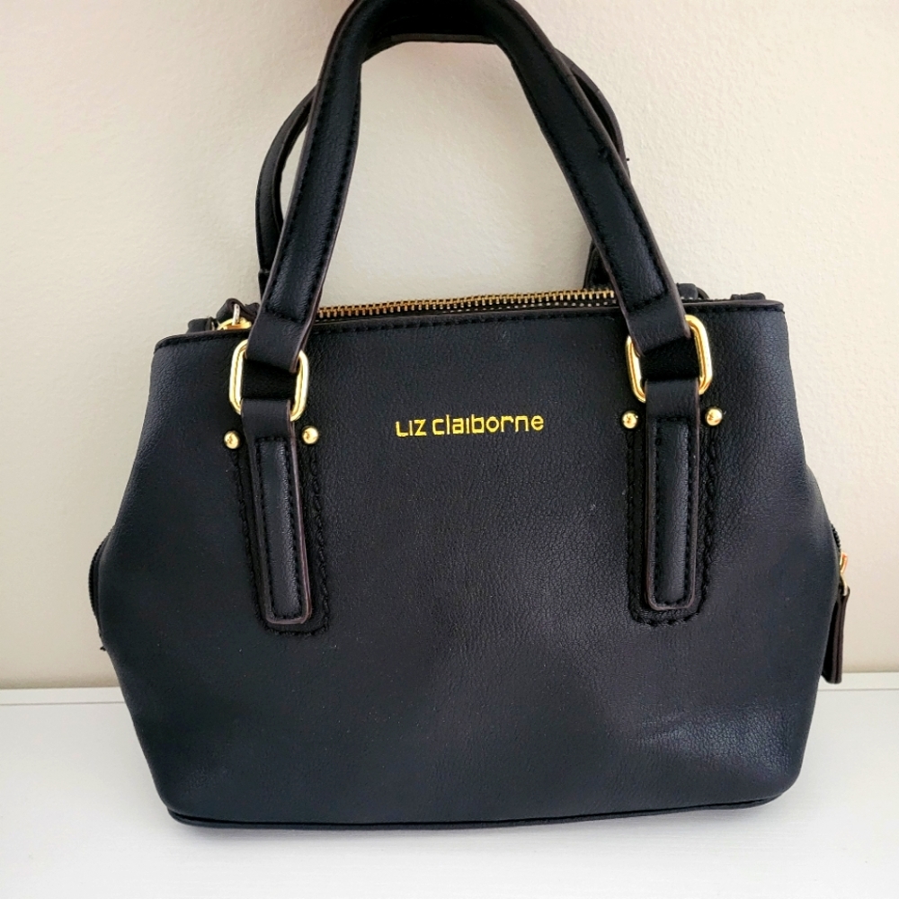 90s authentic Liz Claiborne black hand bag